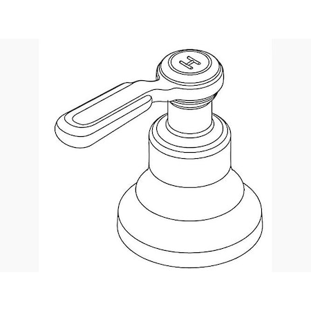 Kohler Handle Assembly, Hot 1442104-CP